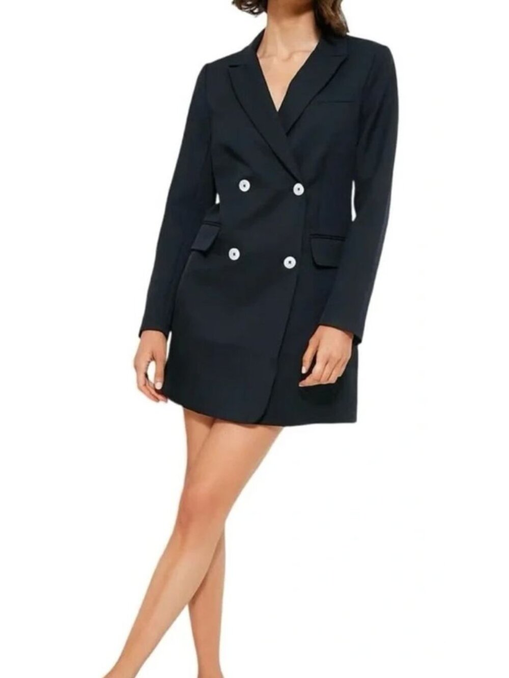 NWT TUCKERNUCK Midnight Navy Beckham Blazer Dress Size Medium